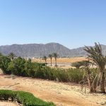 إطلالة من منتجع كورال نويبع على جبال جنوب سيناء